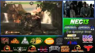 NEC 13 - MK9 Top 8 Losers by KombatNetwork - 1 / 2