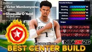 🔴NBA 2K26 RIM REAPING BULLY + BEST CENTER BUILD CAP BREAKER GRIND!