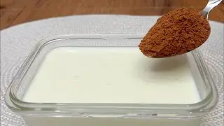 Только молоко и какао! Удивите всех! Домашний десерт за 5 минут без выпечки!