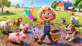 Farm Fun Counting Time 🐮🔢🍼 | Kids Fantasy Song | Learn Numbers on the Farm