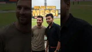 Selfie With Lionel Messi (Free Gemini AI Prompt)💥🤯