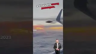 👽 Unbelievable UFO Sighting: Passengers Stunned by Mysterious Aerial Encounter! #viral #viralvideo✈️