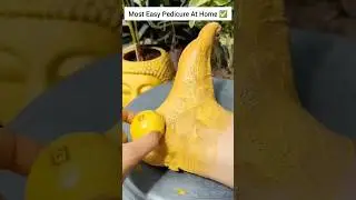 🔥Get Fair Feet in 5 Minutes/Remove Suntan ,Most Easy Menicure #skincare #manicure #shorts #ytshorts