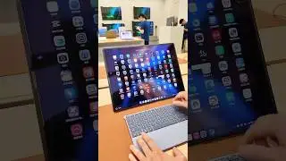 Huawei MateBook Fold: Setup and Functions🤯🔥 #shorts