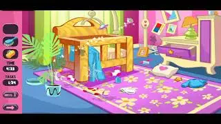 #short#barbie doll house cleaning||real video