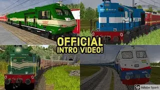 [FULL HD ] OFFICIAL INTRO VIDEO FOR TRG - TamilRailGamer! | Open Rails | Indian Train Simulator