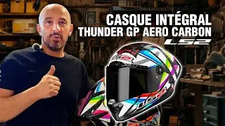 LS2 Thunder GP Aero Carbon track helmet review by S&eacute;bastien from Moto Axxe Aizenay
