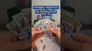 Part 53 | Pulling an Eeveelution SIR out of Prismatic Evolutions #pokemon #prismaticevolutions
