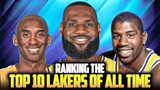 Ranking the The Top 10 Greatest LA LAKERS of All Time: Legends Who Defined Basketball #nba #lakers