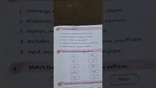 TN ET : PAPER - 2: ENGLISH: PREFIX:CIRCLE THE WRONG ONE: