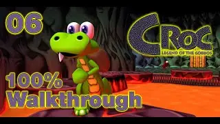 Croc Legend of the Gobbos - 100% Walkthrough - The Tumbling Dantini 1-4