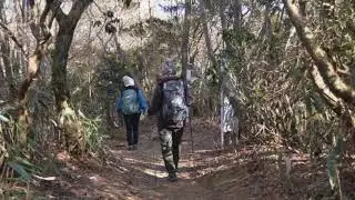 【低山登山「御岩山」　「御岩神社」表参道・裏参道ルート】茨城県日立市