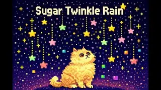 ✨ Kawaii Aesthetic Music for relaxing - Sweet Escape🍬｜Sugar Twinkle Rain🍬