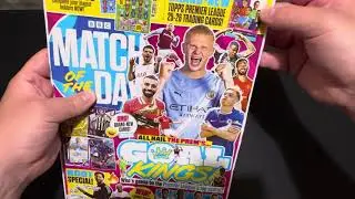 TOPPS 2026 PREMIER LEAGUE CARDS IN MATCH OF THE DAY MAGAZINE