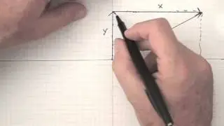Finding the x and y Components of a Vector Part 1