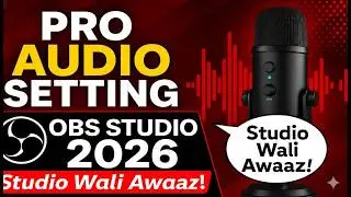 OBS Studio में Best Microphone Audio Setup कैसे करें | How to Fix Mic Noise in OBS | OBS Audio Setup