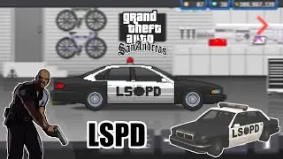 POLISI GTA SAN ANDREAS L.S.P.D !! Pixel Car Racer Indonesia