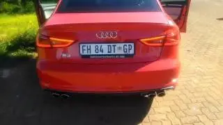 Audi S3 Pace Car Indicators