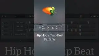 How To Make Hip Hop / Trap Beat Drums Pattern In FL Studio&hearts;️ #shorts #tutorial