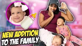 MEETING OUR NEW DAUGHTER FOR THE FIRST TIME 😍