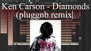Ken Carson - Diamonds (pluggnb remix) - FL Studio Tutorial