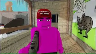 Почему опасно стучать в двери американских домов (скетч в Roblox)