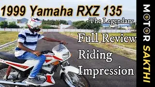 YAMAHA #rxz 135|THE LEGENDARY✨ | FULL REVIEW🤩|EXHAUST NOTE💥🤯|TOP SPEED😱⁉️ #rxking #rx #rx100 #bike