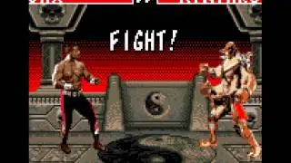 Mortal Kombat II SEGA Game Gear (Hard Difficulty) - Real-Time Playthrough