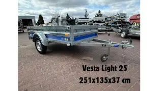 Vesta Light 25 prezentacja przyczepy