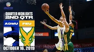 ADMU vs. FEU - October 16, 2019  | 2nd Quarter Highlights | UAAP 82 MB