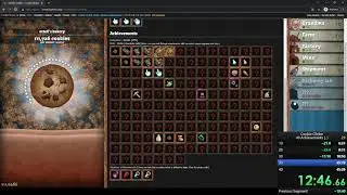 Cookie Clicker Speedrun - 40 Achievements in 33:40 [ old WR]