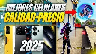 Los 5 MEJORES CELULARES para JUGAR FREE FIRE en 2025 // ARCICO FREE FIRE