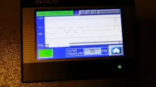 Water presssure controller auto tuning testing