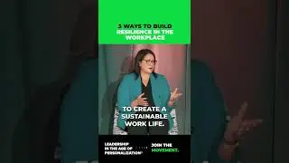 3 Ways to Build Resilience in The Workplace! #Shorts