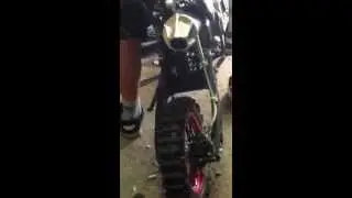 Fully upgraded pit bike sound