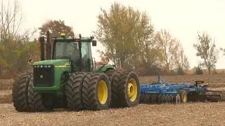 Fall Tillage 2020 | John Deere 9320 Chisel Plowing | Chisel Plowing 2020 Ontario, Canada