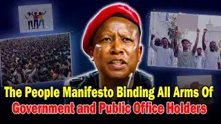 The peoples manifesto to Africans politicians