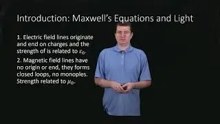 Introduction: Maxwell's Equations and Light