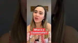 A counter offer is about more than just the price!