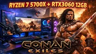 🗣️⚔️ Conversa com o Chat + Sobreviv&ecirc;ncia em Conan Exiles | PC ao Vivo