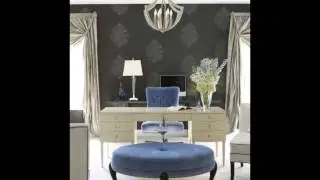 Stunning Basement Home Office Design Ideas with Stylish Interior Decoration