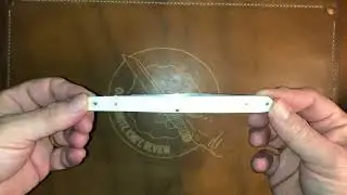 Toad Sticker! White bone by Rough Rider: One Minute Knife Video!