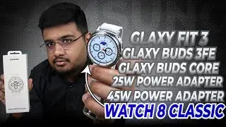 Galaxy Watch 8 Classic Unboxing | 5 Products !! 