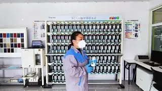 Santint Digitalized Color Mixing System
