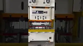 Complete Azimuth Line AZ2-120 press with AZ-F1-400 feeder & 2in1 Decoiler-Straightener