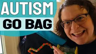 What's in our Autism GO BAG (Fidget Toy Bag)