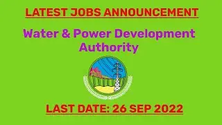 Water & Power Development Authority  | PTS WAPDA Jobs September 2022