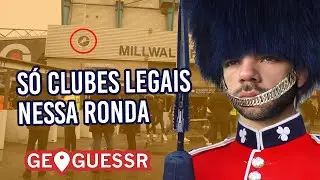Est&aacute;dios INGLESES no GEOGUESSR  #3 / S&oacute; clubes LEGAIS nessa ronda