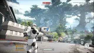 Think I got on a team with some SPECIAL Clones👀 Star Wars Battlefront 2