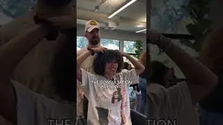 curly hair transformation✨the reveal &bull; cut to go: dry curly hair cut+no styling